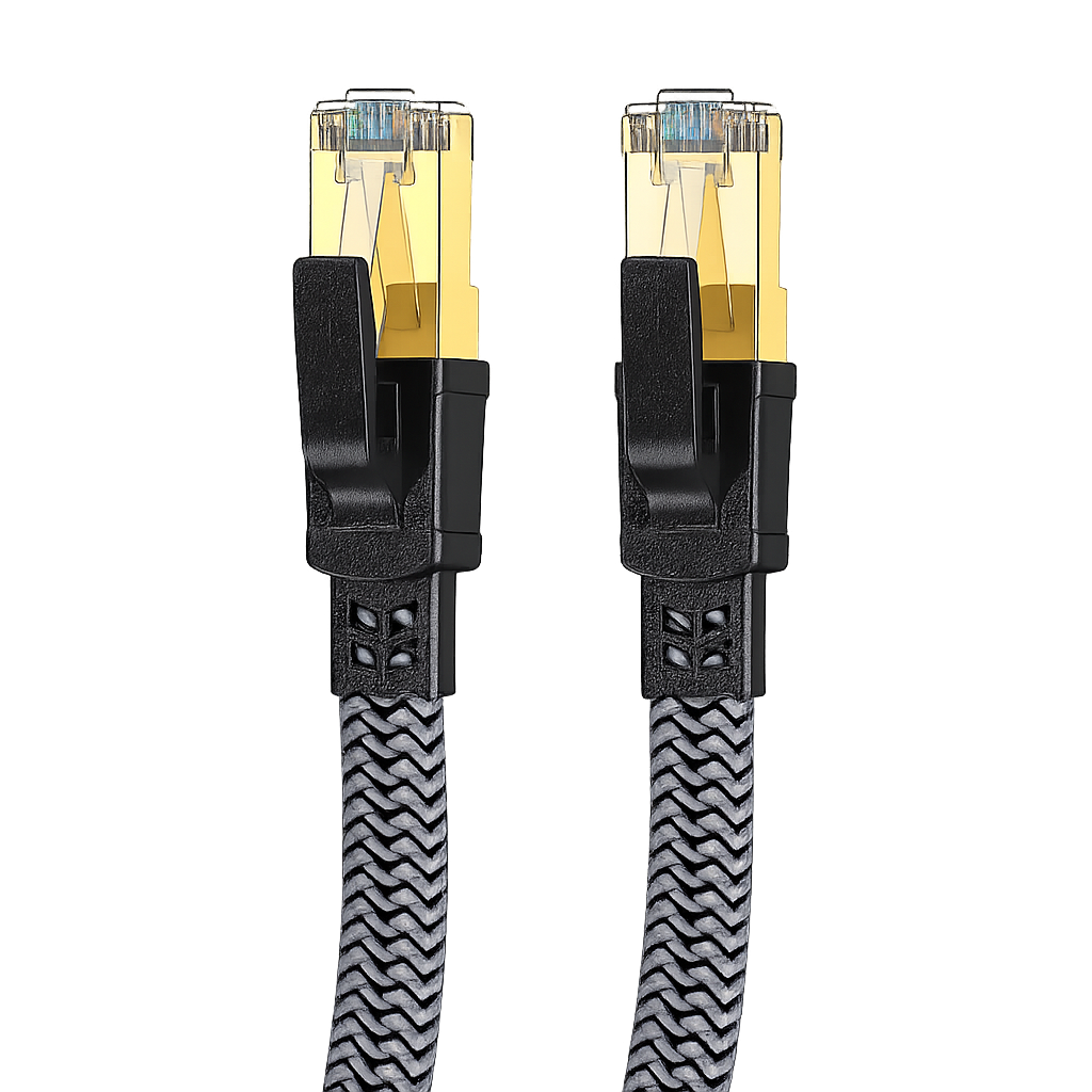 BoostZone braided Ethernet cable connectors